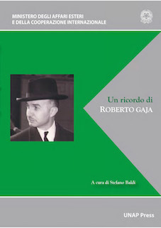 Roberto Gaja copertina
